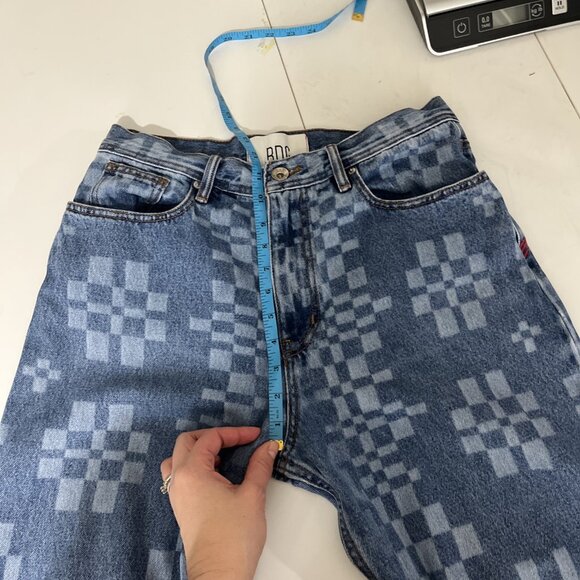 BDG Urban Outfitters Square Bow Fit Jeans Women’s Size 32 - Picture 13 of 14